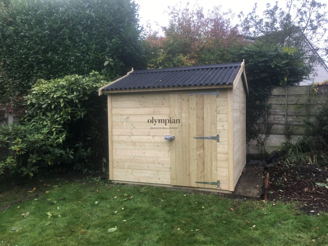 Heavy Duty Security Shed 58