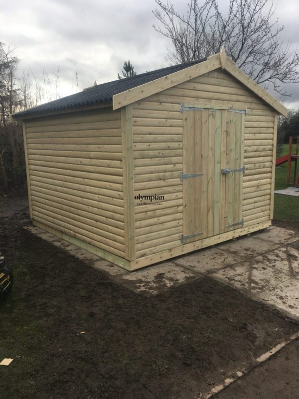 Heavy Duty Security Shed 76