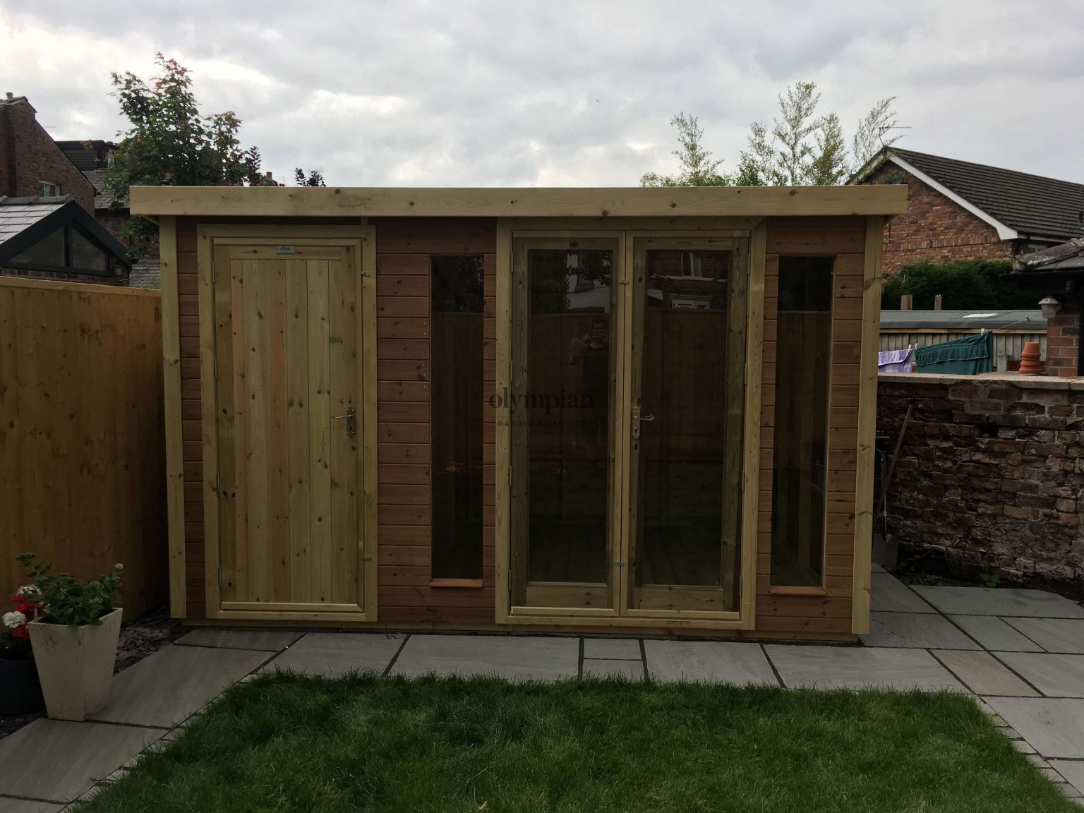 Combination Pent Summerhouse