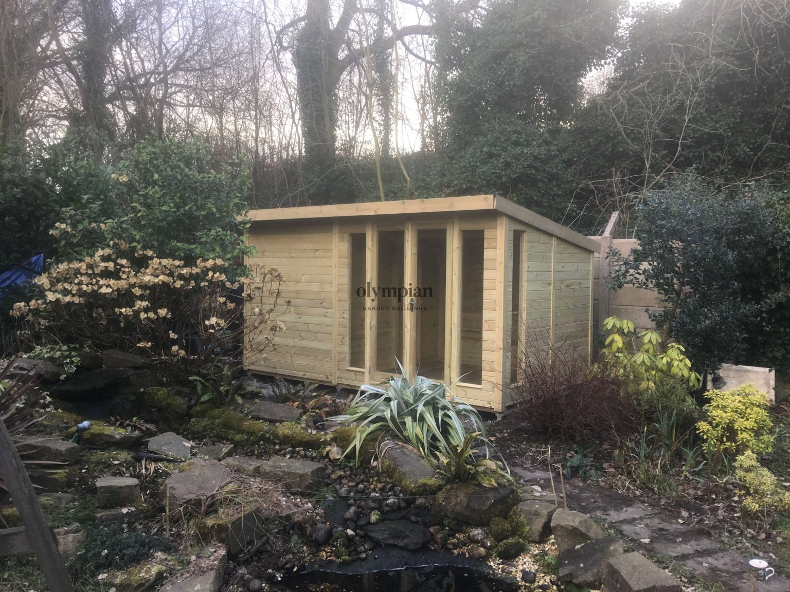 Combination Pent Summerhouse