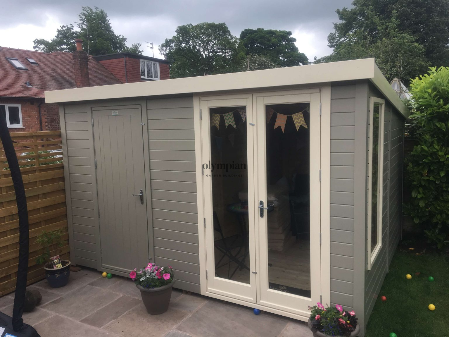 Combination Pent Summerhouse