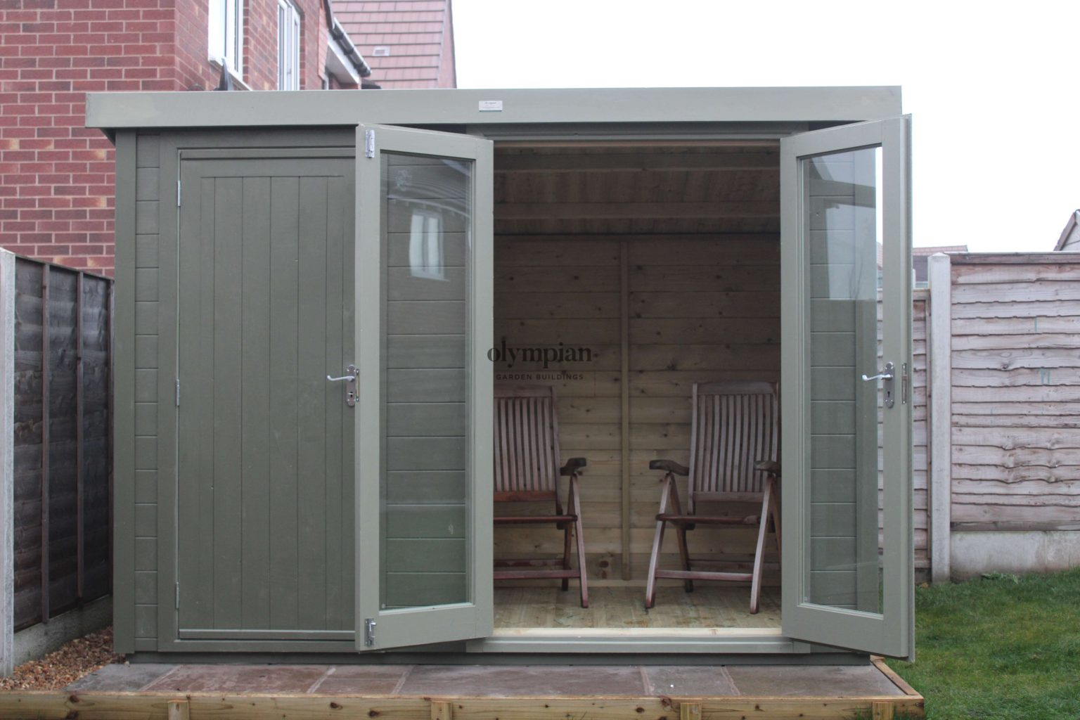 Combination Pent Summerhouse