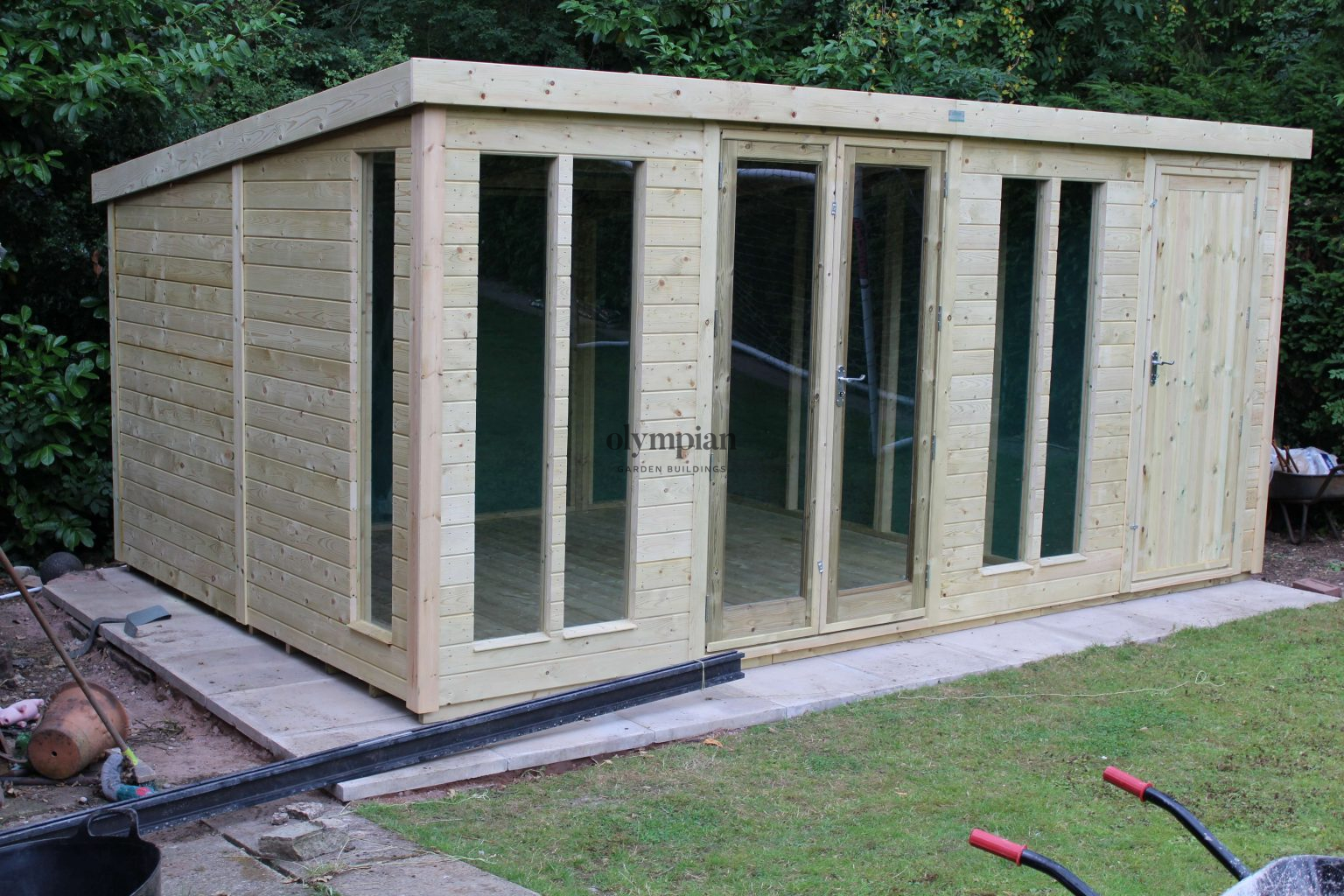 Combination Pent Summerhouse