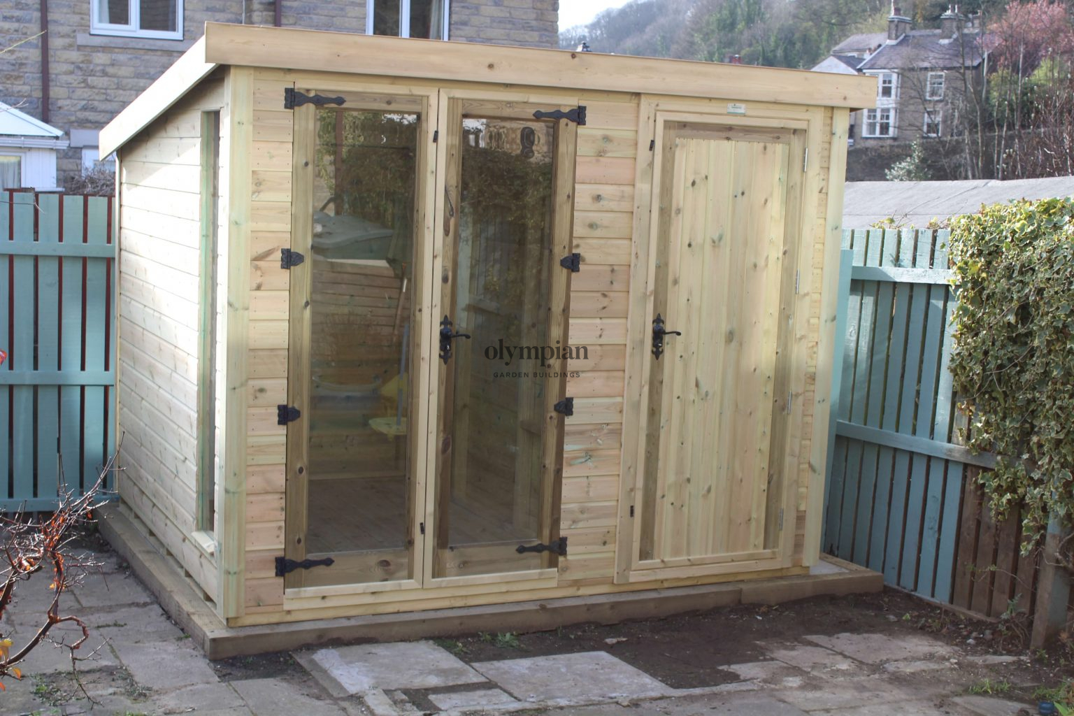 Combination Pent Summerhouse