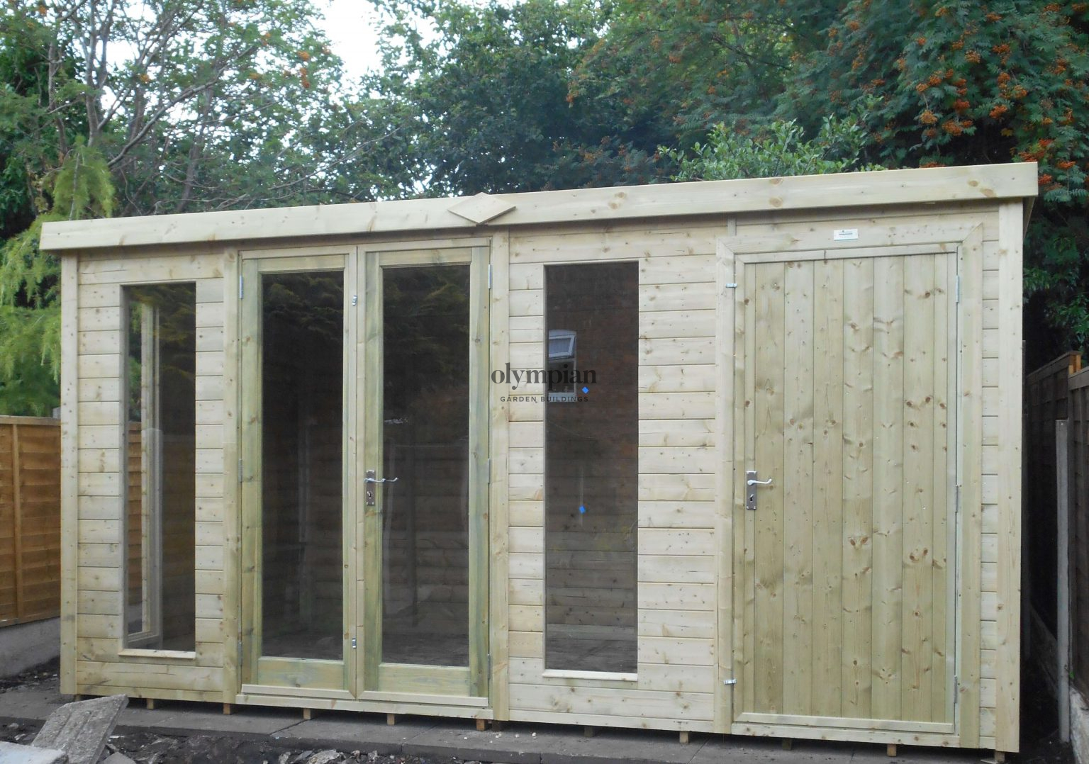 Combination Pent Summerhouse
