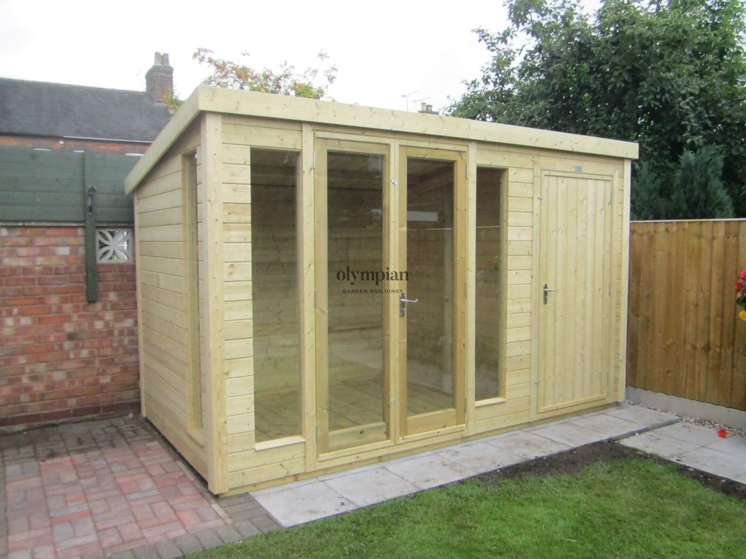 Combination Pent Summerhouse