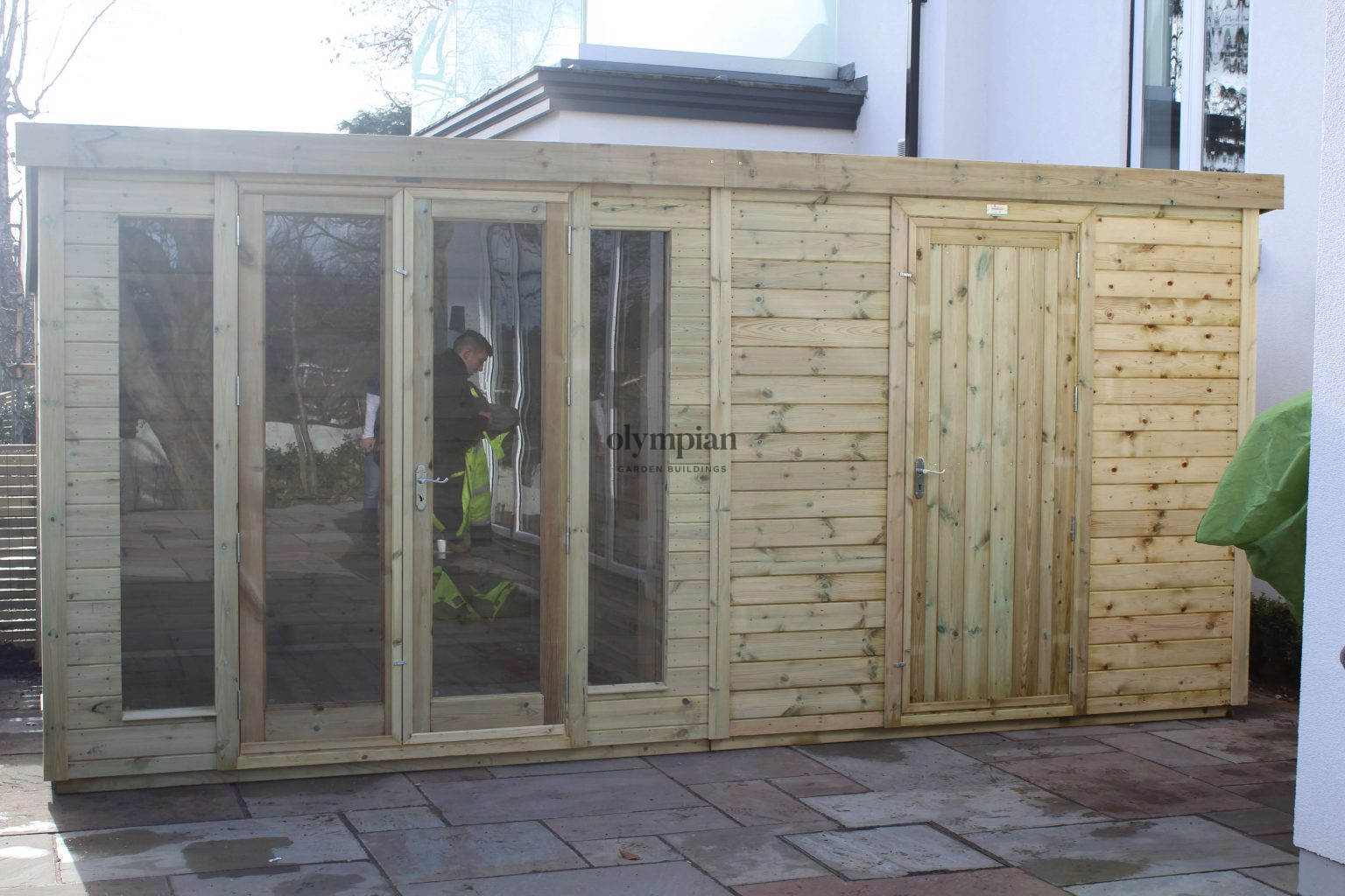 Combination Pent Summerhouse