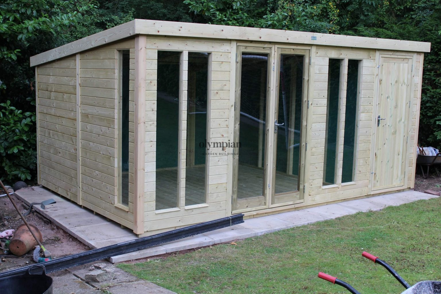 Combination Pent Summerhouse