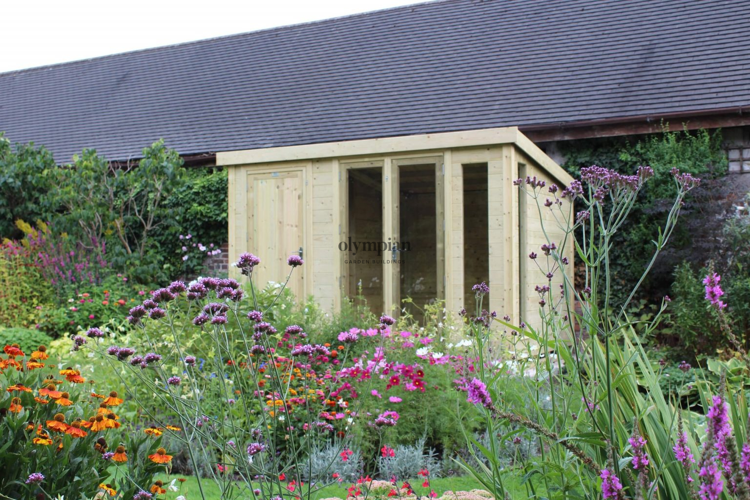 Combination Pent Summerhouse