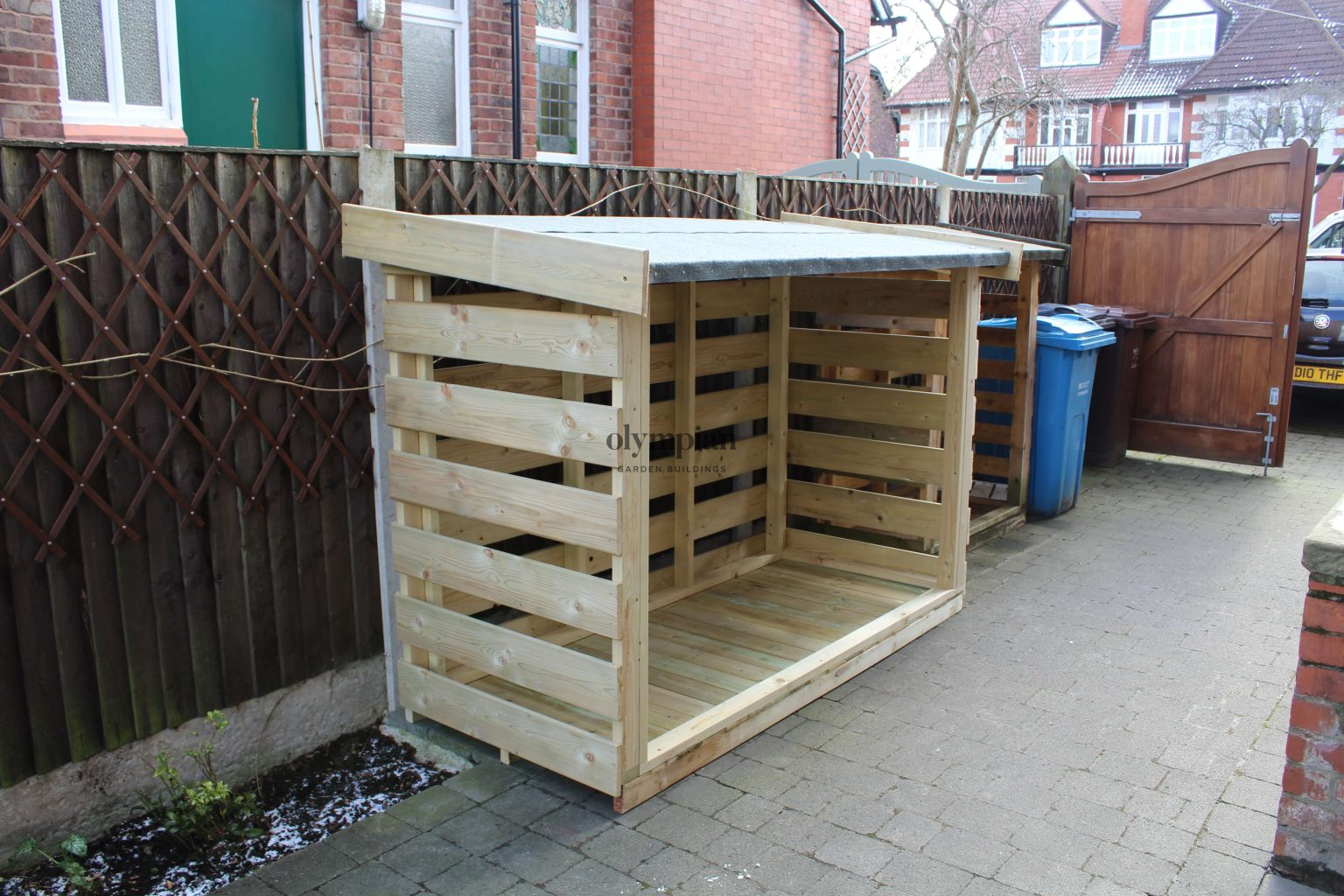 Garden Fire Log Store