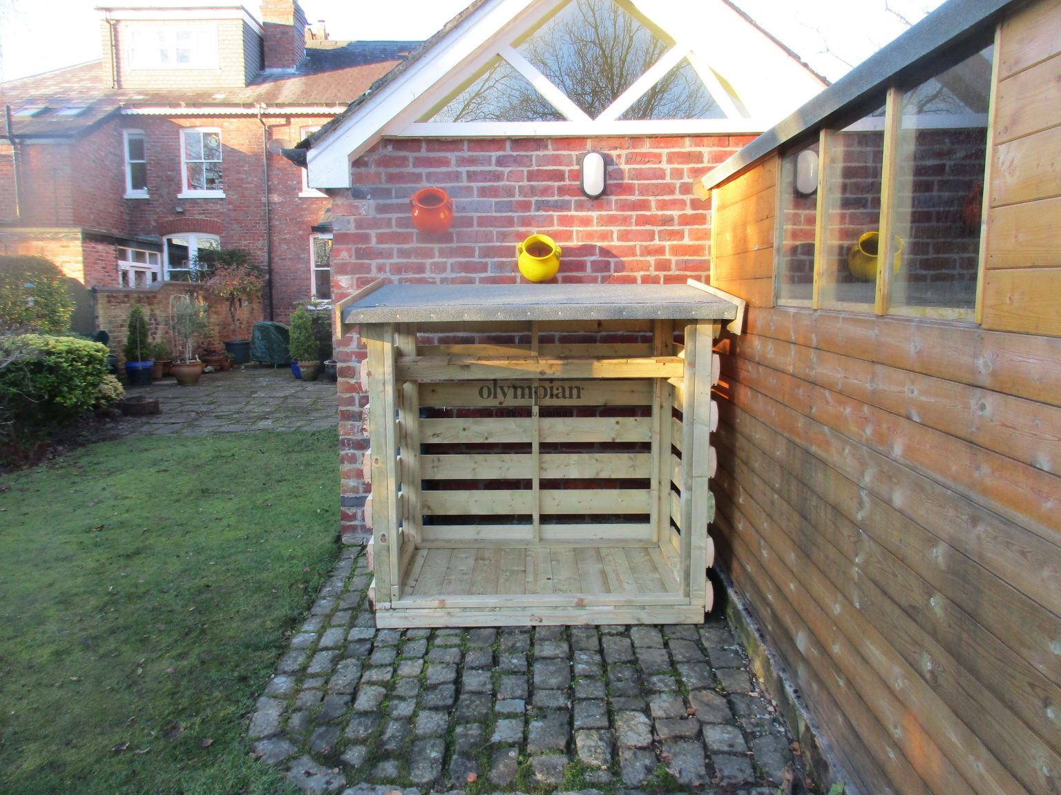 Garden Fire Log Store