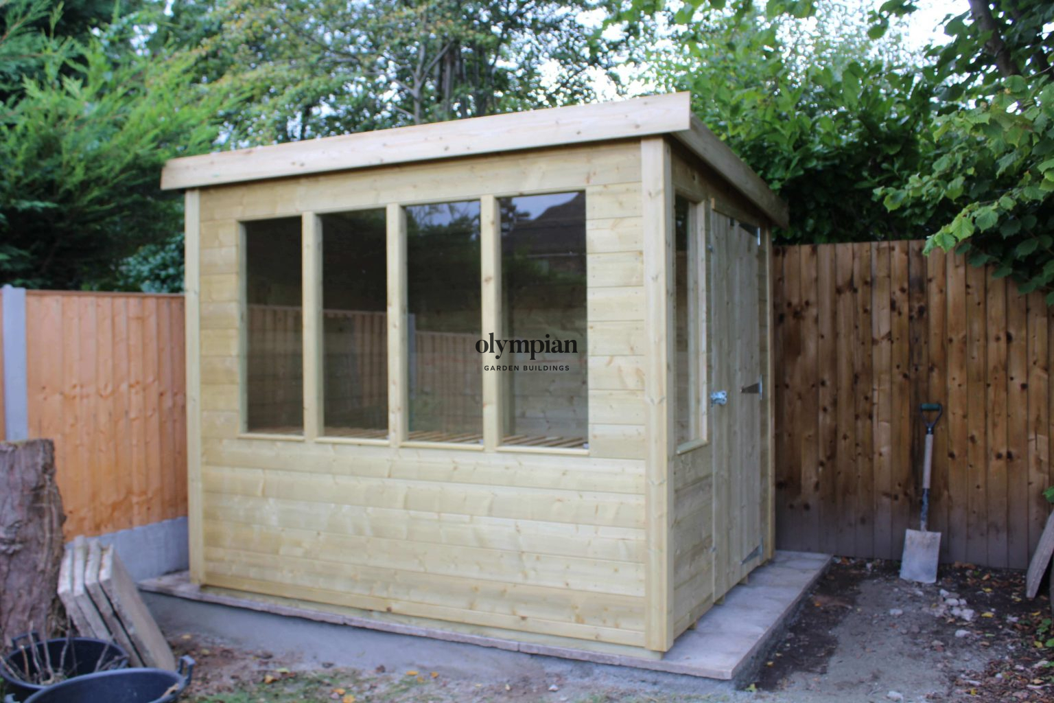 Glasshouse Potting Shed