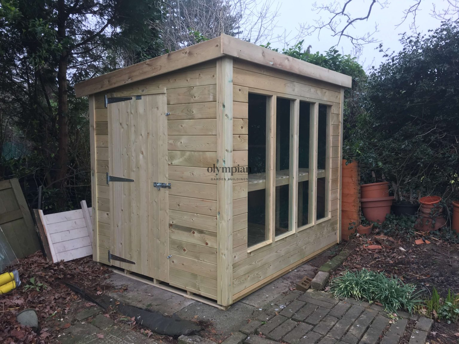 Glasshouse Potting Shed