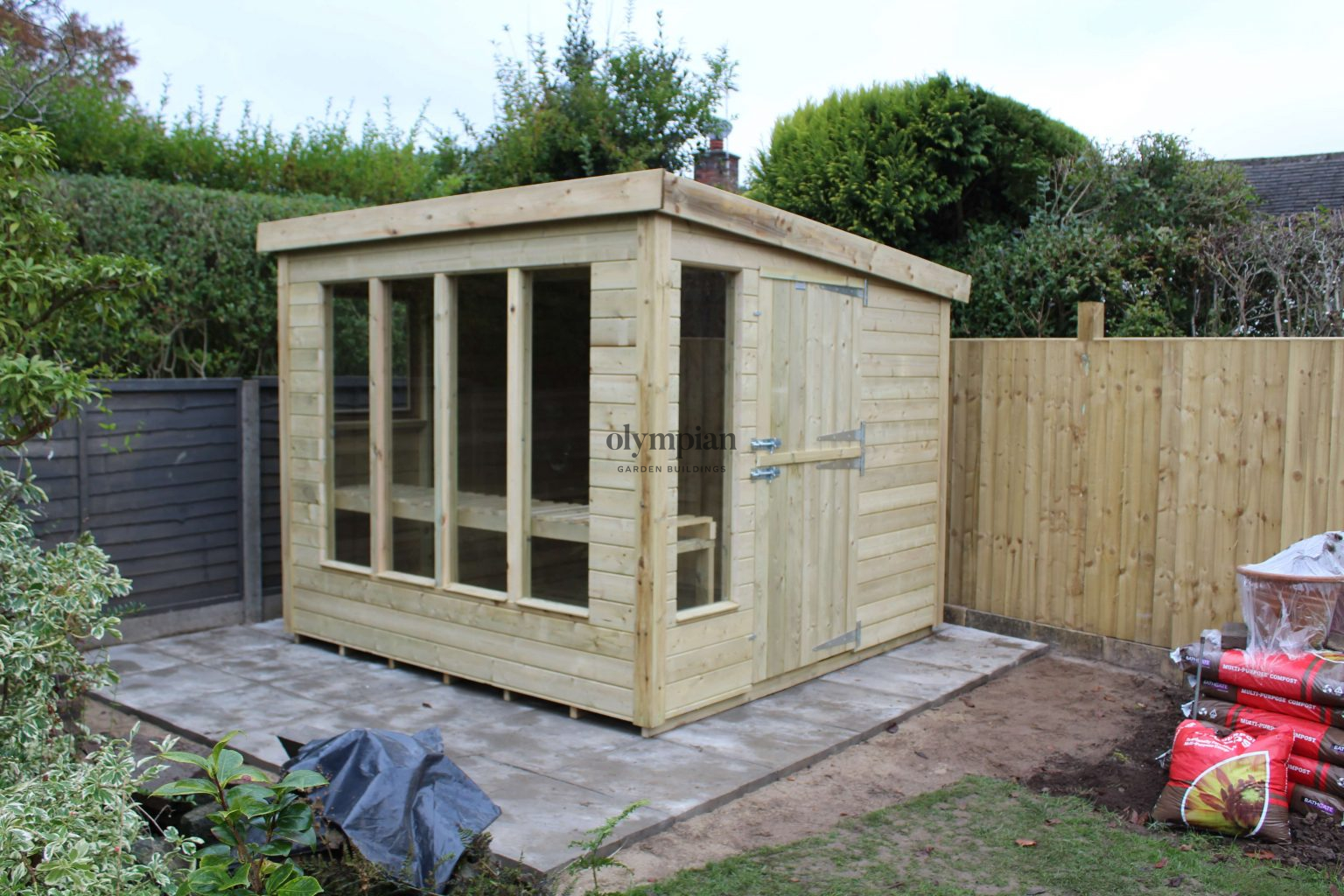 Glasshouse Potting Shed
