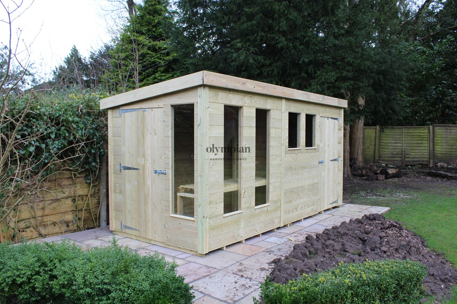 Glasshouse Potting Shed