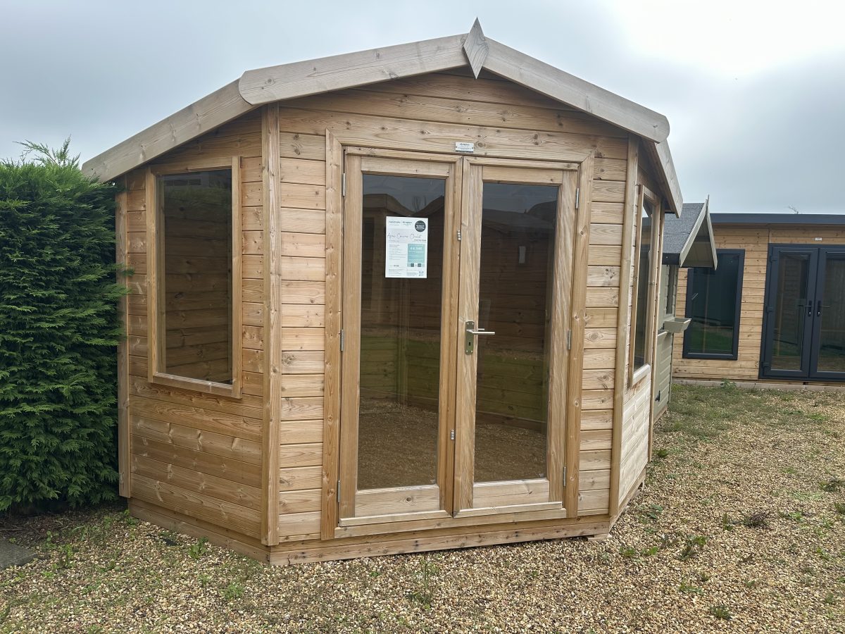 8′ x 8′ Apex Corner Chalet