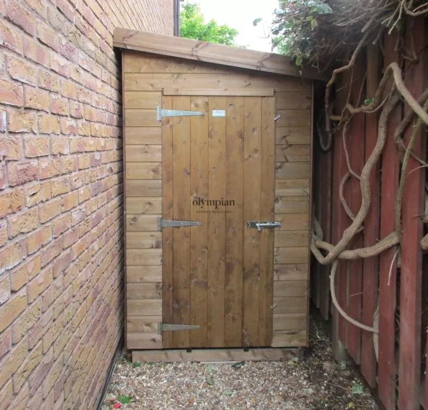 Alleyway Sheds made to measure in Sandbach England