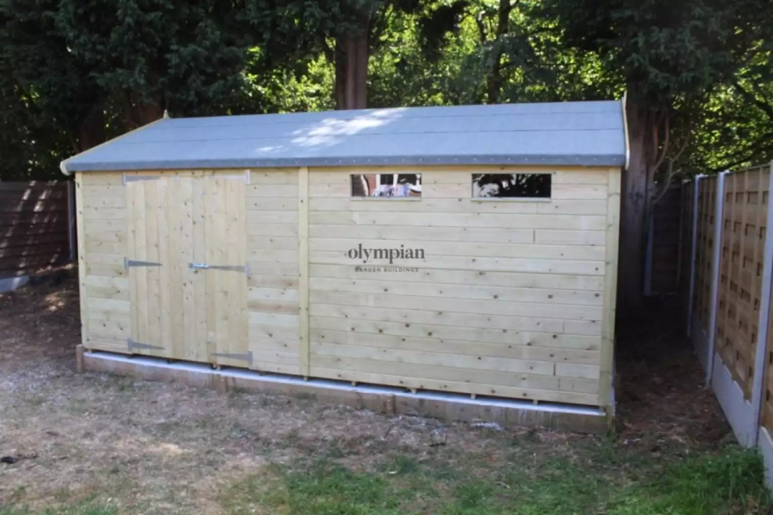 Heavy Duty Security Shed 32