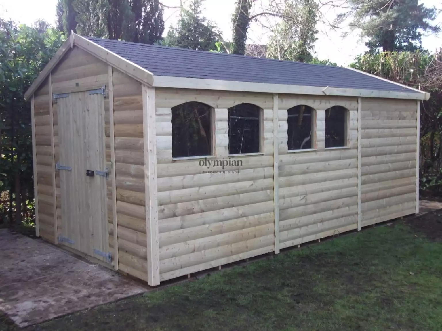 Heavy Duty Security Shed 4