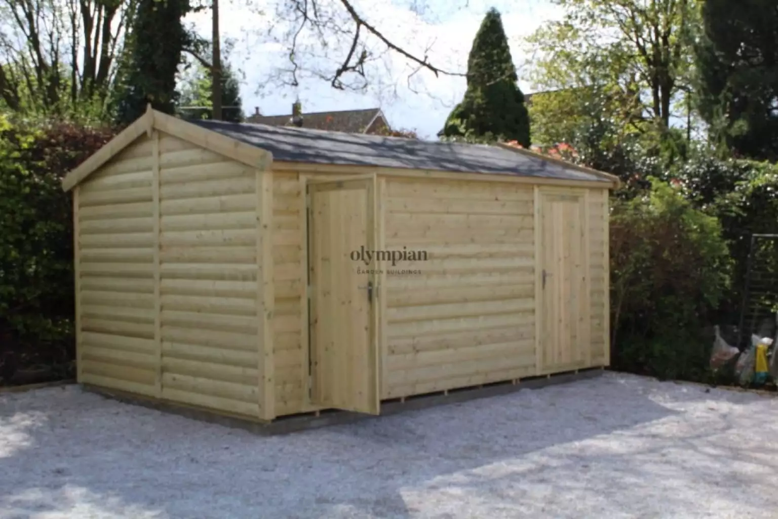 Heavy Duty Security Shed 64