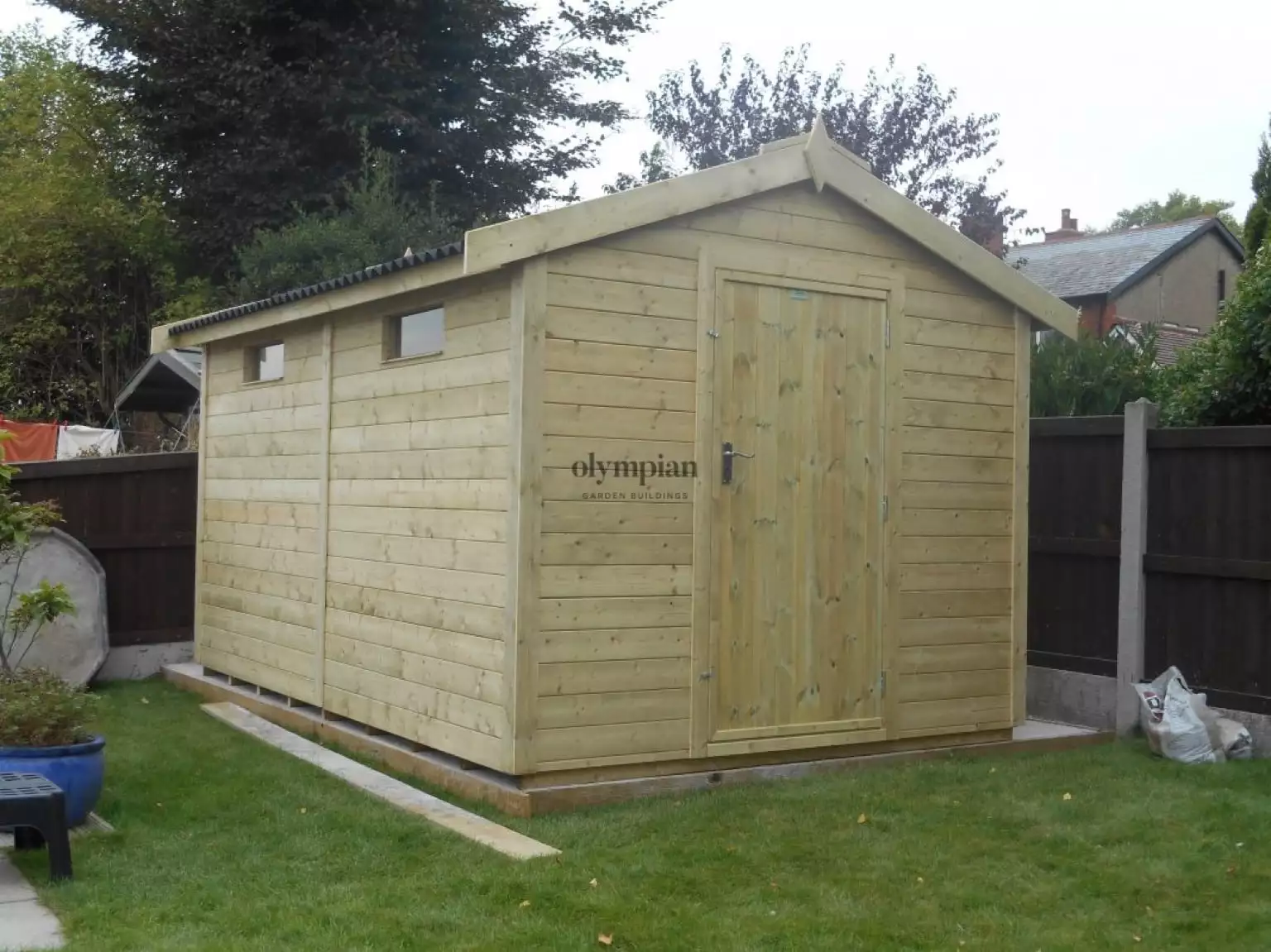 Heavy Duty Security Shed 74