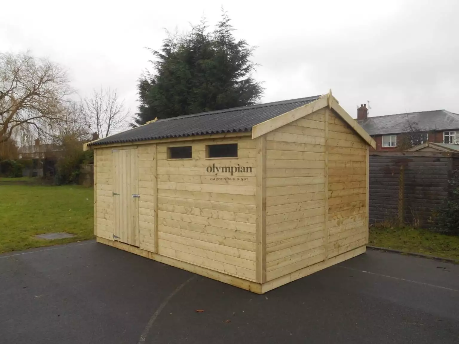 Heavy Duty Security Shed 7