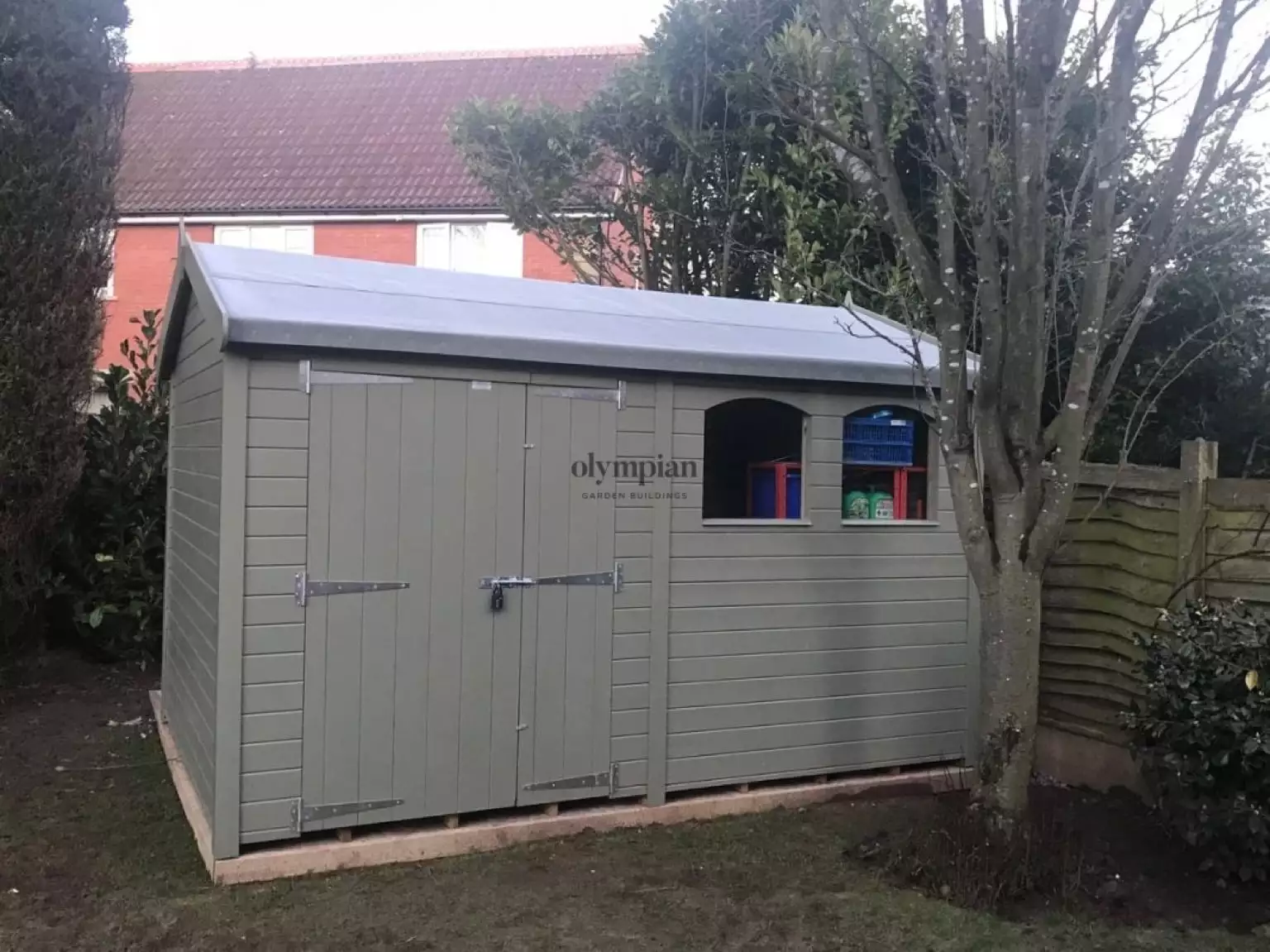 Large Apex Shed 25