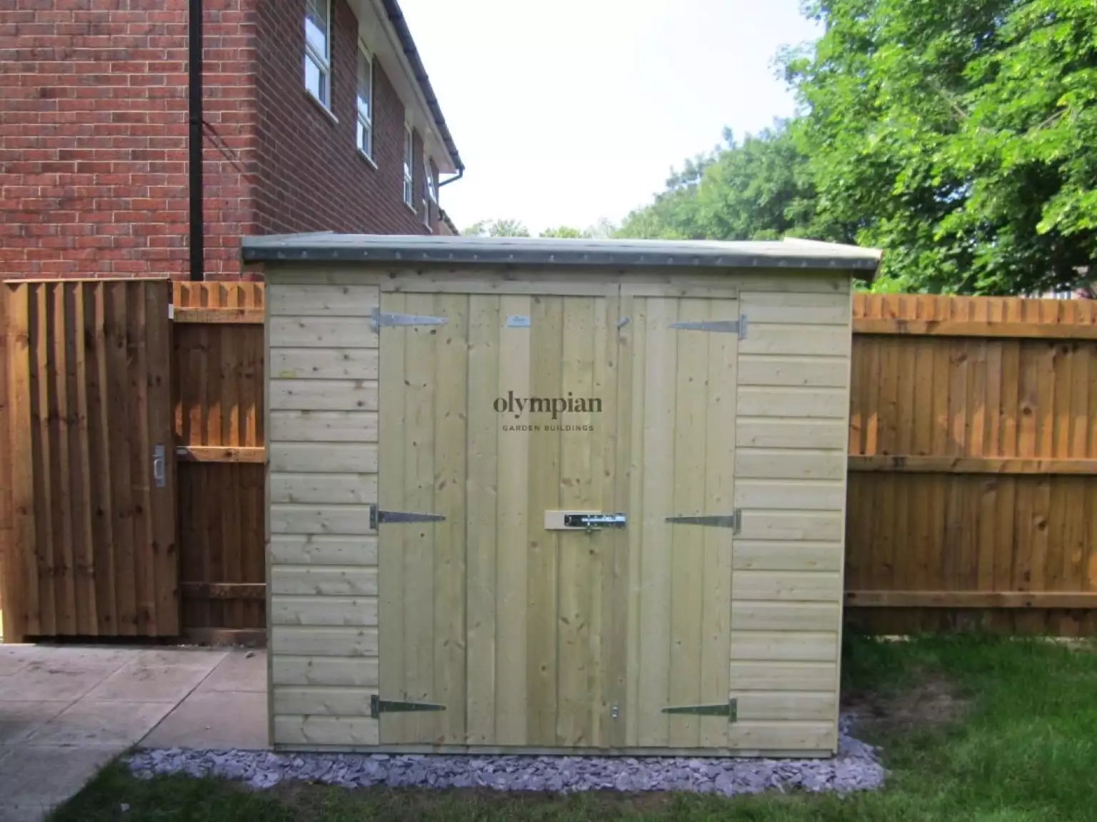 Lean-To Storage Shed