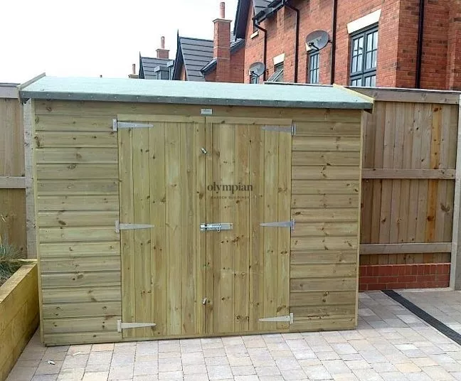 Lean-to lean to shed installed in Trafford