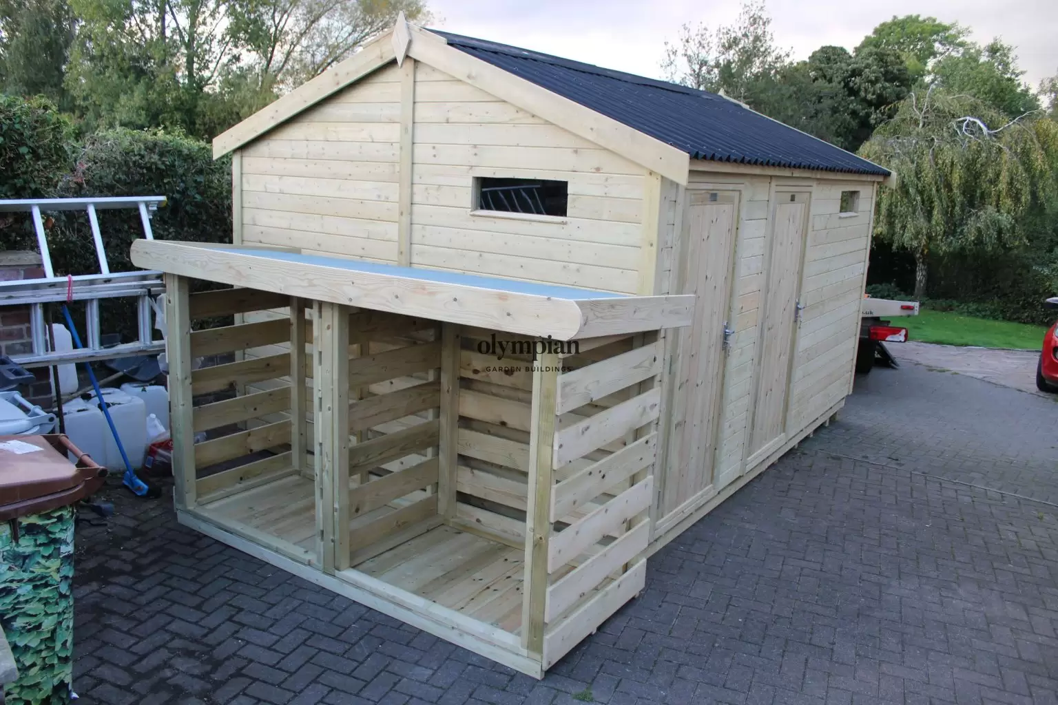 Heavy Duty Security Shed