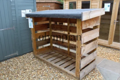 5' × 2'6" 5′ x 2’6″ Log Store
