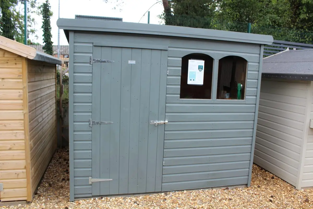 8' x 6' 8′ x 6′ Pent Garden Shed