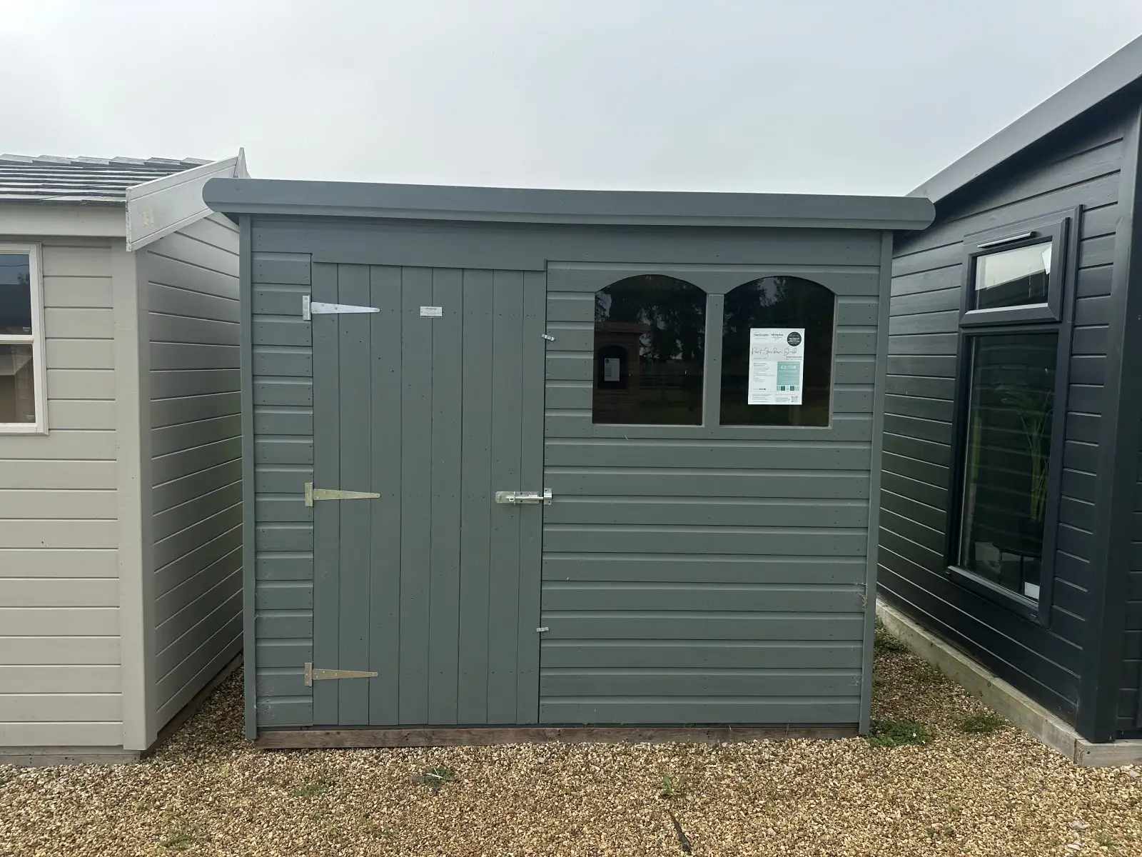 8' × 6' 8′ x 6′ Pent Garden Shed