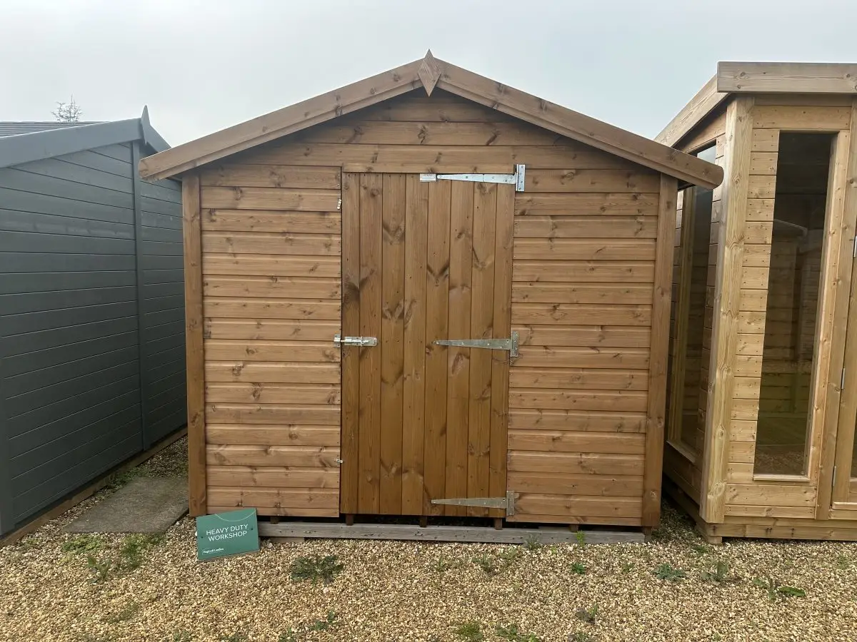 10' × 8' 10′ x 8′ Heavy Duty Apex Workshop